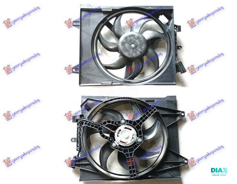VENTILATOR KOMPLET (BENZIN-DIZ