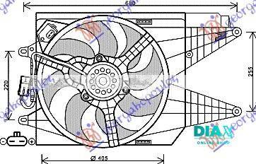 VENTILATOR KOMPLET (ABARTH) (M