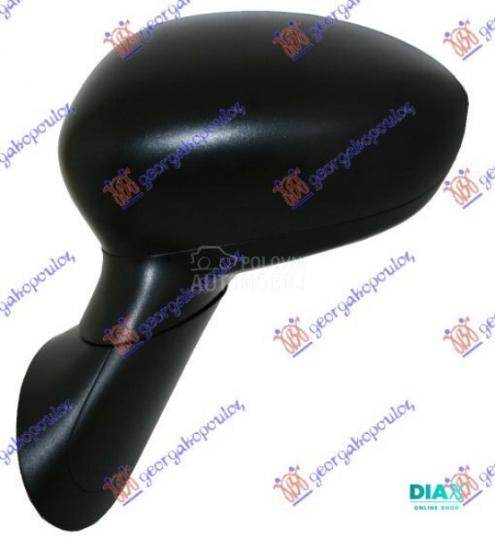 RETROVIZOR MEHANICKI CRNI (A K