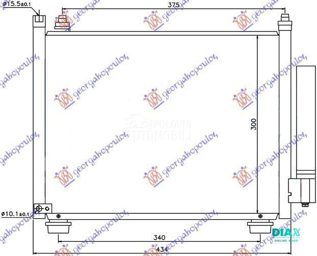 HLADNJAK KLIME 1.3 DDiS (385x3
