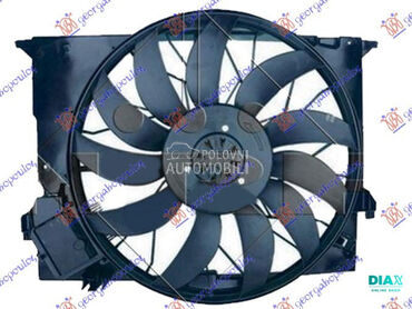 VENTILATOR KOMPLET (6.2 BENZIN za Mercedes Benz CLS Klasa od 2004. do 2008. god.