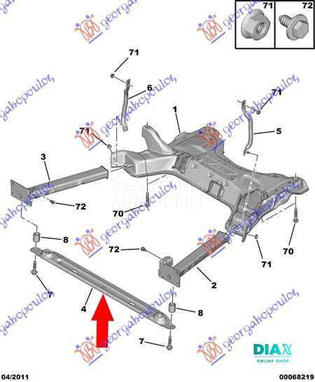 NOSAC HLADNJAKA DONJI