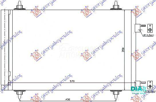 HLADNJAK KLIME BENZIN/DIZEL (5