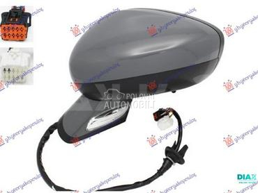 RETROVIZOR ELEKTRICNI SA GREJA za Citroen C4 od 2004. do 2011. god.