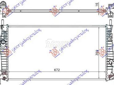 HLADNJAK MOTORA ZA SVE MODELE za Volvo S40 od 2004. do 2007. god.
