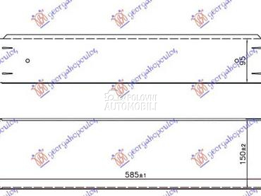 HLADNJAK INTERKULERA SVI... za MINI Cooper od 2015. do 2021. god.