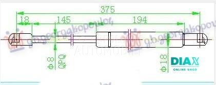AMORTIZER GEPEK VRATA KARAVAN