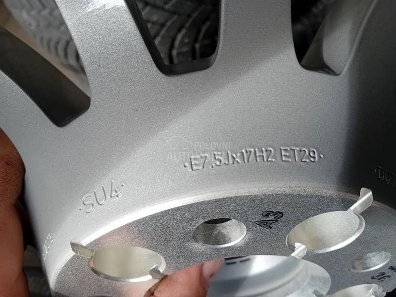 Aluminijumske felne ORIGINAL 17" 5 x 112