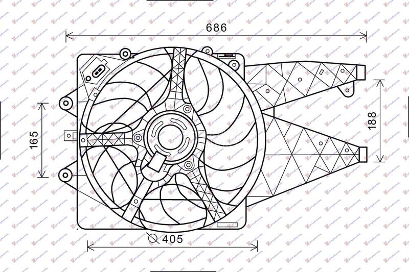 VENTILATOR KOMPLET