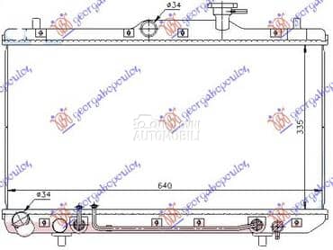 HLADNJAK MOTORA... za Hyundai Accent od 1999. do 2002. god.