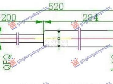 AMORTIZER GEPEK VRATA 360... za Fiat Brava od 1995. do 2003. god.