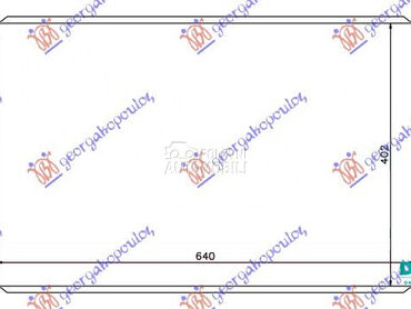 HLADNJAK MOTORA 1.5 CDi (640x4 za Mitsubishi Colt od 2005. do 2008. god.