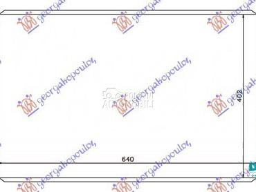 HLADNJAK MOTORA 1.5 CDi (640x4 za Mitsubishi Colt od 2008. do 2012. god.