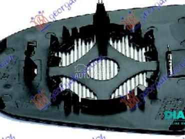 STAKLO RETROVIZORA SA GREJACEM za Mitsubishi Colt od 2005. do 2008. god.