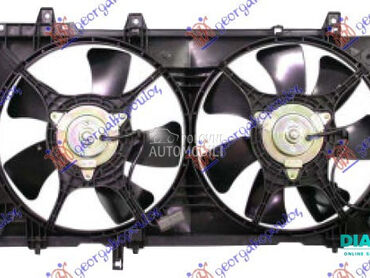 VENTILATOR HLADNJAKA (DUPLI) K za Subaru Forester od 2002. do 2008. god.