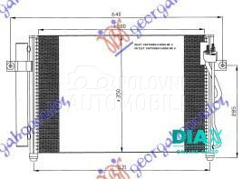 HLADNJAK KLIME 1.5 CRDi (510x3