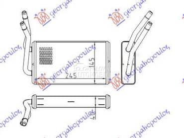 GREJAC KABINE za Ford Transit Connect od 2000. do 2006. god.