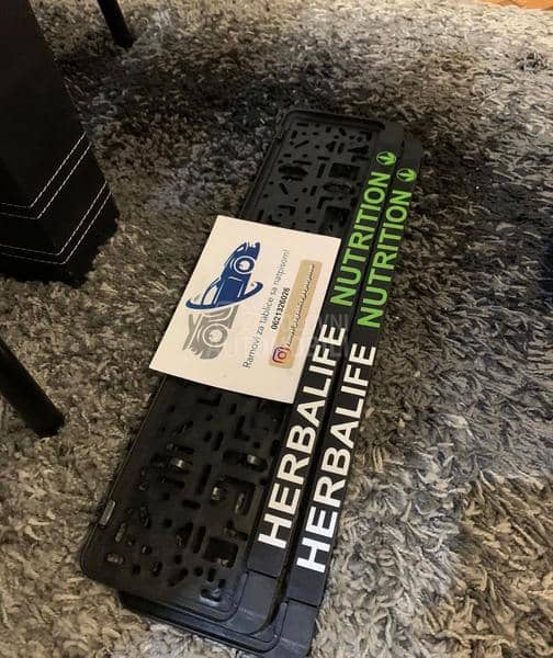 Ramovi za tablice sa natpisom