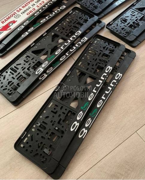 Ramovi za tablice sa natpisom