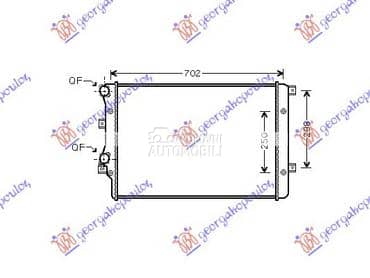 HLADNJAK MOTORA 1.4 TSi... za Volkswagen Golf 5 od 2007. do 2009. god.