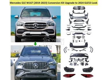 Body kit GLE53 W167 za Mercedes Benz Ostalo