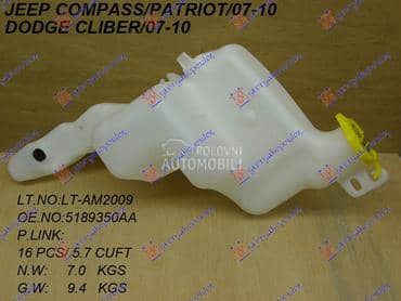 POSUDA ZA TECNOST BRISACA za Jeep Compass od 2007. do 2011. god.