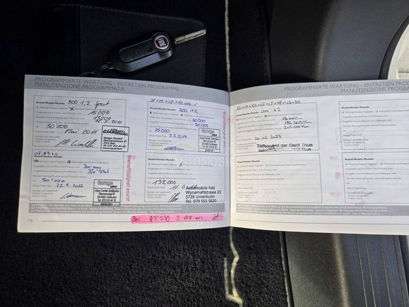 Fiat 500 1.2 8v CH Nov