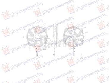 VENTILATOR BENZIN/DIZEL za Citroen C4 od 2011. do 2020. god.