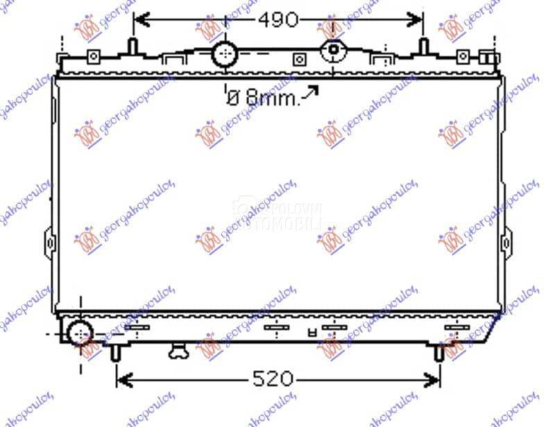 HLADNJAK MOTORA 2.0 CRDi...