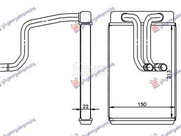 GREJAC KABINE za Hyundai Matrix od 2001. do 2008. god.