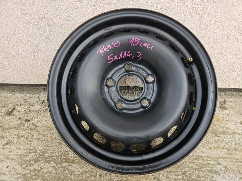 Čelične felne SENZORI 15" 5 x 114.3