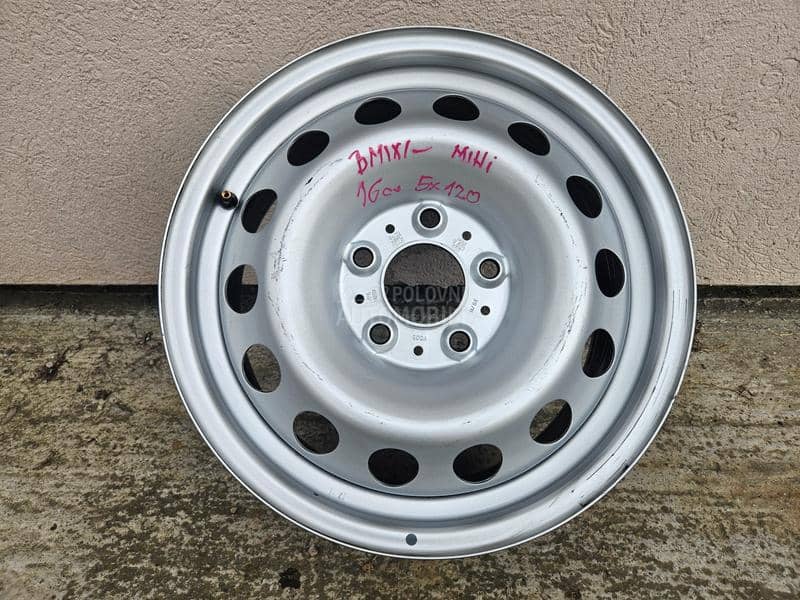Čelične felne ORGINAL 16" 5 x 120