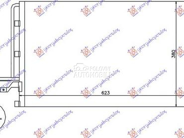 HLADNJAK KLIME... za Volvo V50 od 2004. do 2007. god.