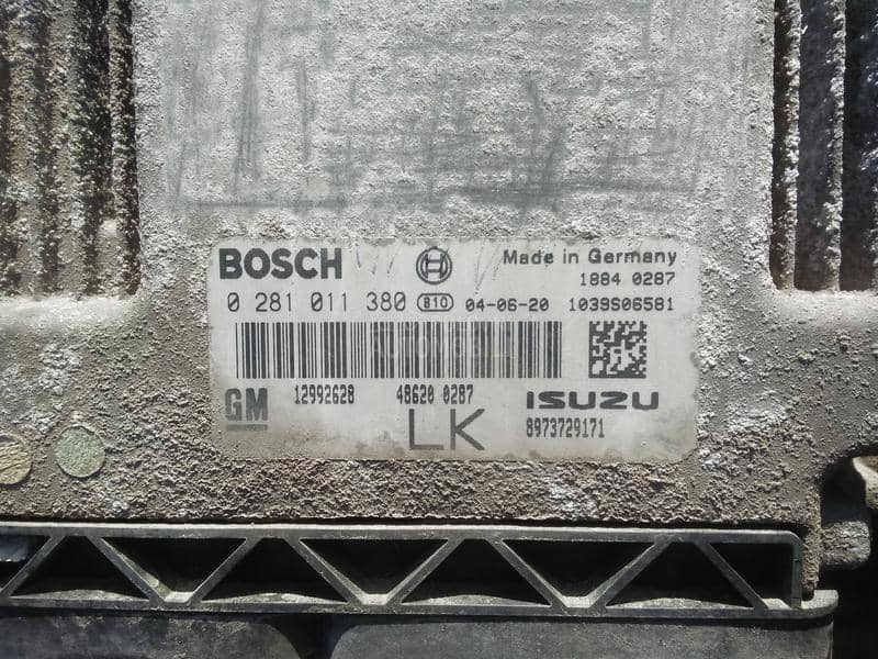 ECU kompjuter motora 1.7 CDTI