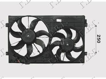 VENTILATOR za Volkswagen Golf 6 od 2009. do 2014. god.