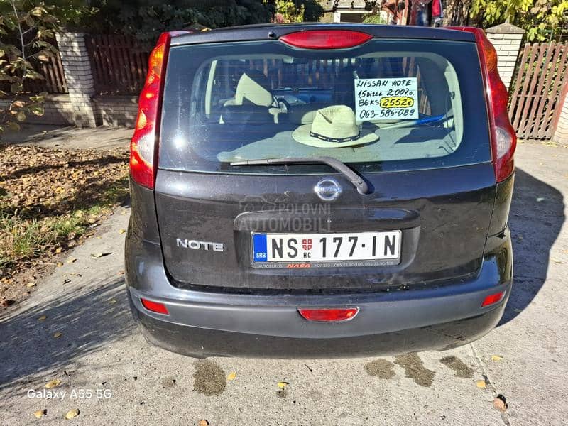 Nissan Note 1,5 D