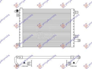 HLADNJAK MOTORA DODATNI... za Land Rover Range Rover Evoque od 2015. do 2019. god.