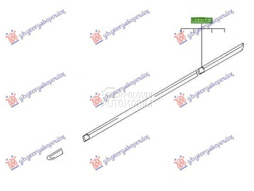 LAJSNA ZADNJEG BLATOBRANA... za Hyundai Accent od 2003. do 2005. god.