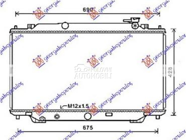 HLADNJAK MOTORA ZA SVE... za Mazda 6 od 2016. do 2019. god.