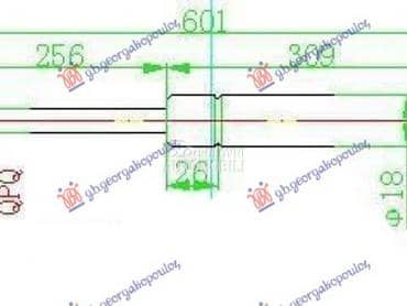 AMORTIZER GEPEK VRATA 3... za Opel Corsa D od 2006. do 2015. god.