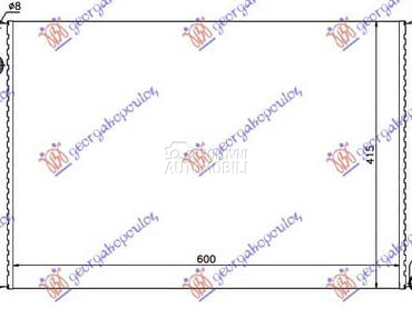 HLADNJAK MOTORA 1.4/1.6i... za MINI One od 2011. do 2014. god.