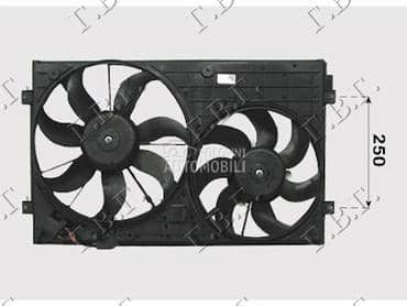 VENTILATOR za Volkswagen Caddy od 2004. do 2010. god.