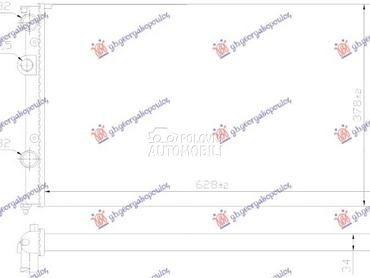HLADNJAK MOTORA za Seat Cordoba od 1993. do 1995. god.