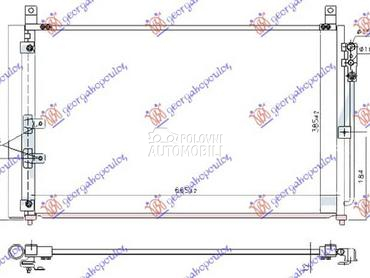 HLADNJAK KLIME 3.5 BENZIN... za Infiniti Q50 od 2014. do 2014. god.