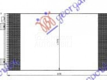 HLADNJAK KLIME DIZEL... za Renault Ostalo od 1998. do 2009. god.