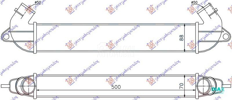 HLADNJAK INTERKULERA 1.3-1.9 J