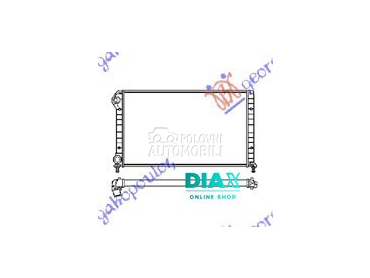 HLADNJAK MOTORA 1.2 1.6i 1.9D za Fiat Doblo od 2005. do 2009. god.