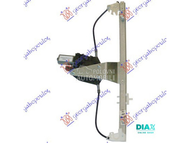 PODIZAC PREDNJEG PROZORA ELEKT za Fiat Doblo od 2005. do 2009. god.