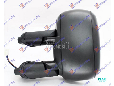 RETROVIZOR ELEKTRICNI SA GREJA za Fiat Doblo od 2001. do 2005. god.