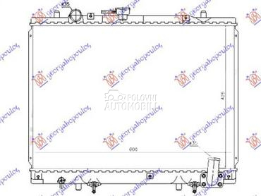 HLADNJAK MOTORA 2.5 DIZEL za Mitsubishi L200 od 1997. do 1999. god.